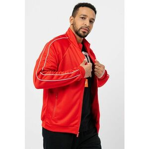 Bluza sport cu fermoar si maneci raglan imagine
