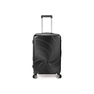 Troler Cabina Extensibil BZ 5688 - ABS - 4 Roti Duble - 55 cm - Negru imagine