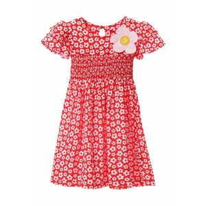 Rochie de bumbac cu imprimeu floral imagine