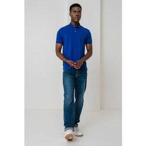 Tricou polo cu detalii contrastante imagine