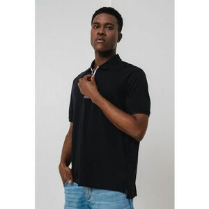Tricou din bumbac cu guler polo imagine