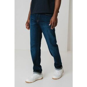 Blugi relaxed fit cu talie medie imagine