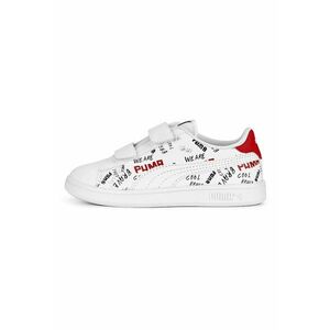 Pantofi sport de piele ecologica cu benzi velcro Smash V2 Brand Love imagine