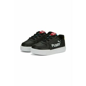 Pantofi sport de piele ecologica cu logo contrastant Caven Brand Love imagine