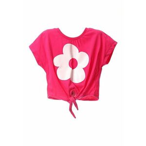 Tricou de bumbac cu prindere la terminat imagine