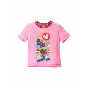 Tricou cu imprimeu geometric imagine