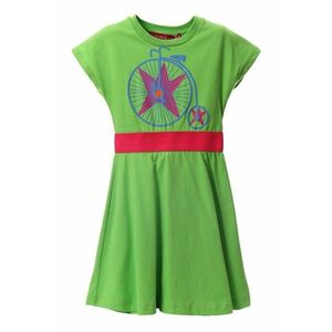 Rochie de bumbac cu insertie contrastanta imagine