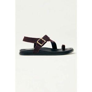Sandale din piele cu par scurt imagine
