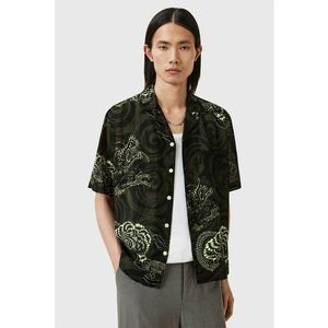Camasa din amestec de in cu model chinezesc traditional Sidewinder imagine