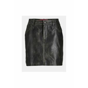 Fusta dama - 303534110 - Piele Ecologica - XS INTL - Negru imagine