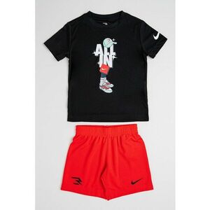 Set de tricou cu imprimeu si pantaloni scurti - 2 Piese imagine