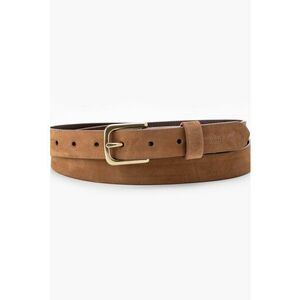 Curea de piele cu logo stantat imagine