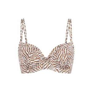 Sutien de baie cu burete si animal print imagine
