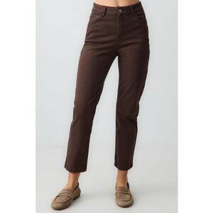 Blugi crop cu croiala slim-fit imagine