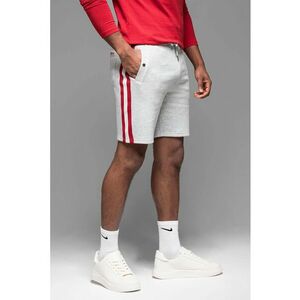 Pantaloni scurti din amestec de bumbac cu buzunare oblice imagine