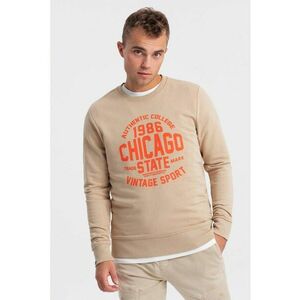 Bluza de trening din amestec de bumbac cu model text imagine