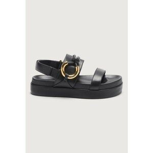 Sandale din piele cu velcro imagine