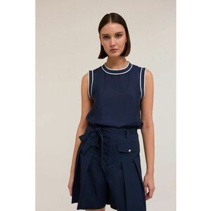 Bluza din amestec de lyocell imagine