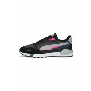 Pantofi sport de piele ecologica si materiaal textil Graviton Tera imagine