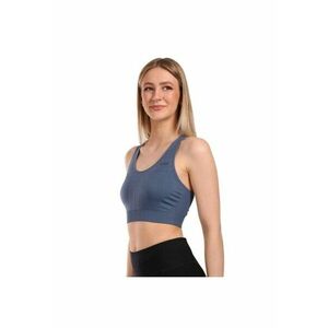 Sutien sport Winie - uscare rapida - fara cusaturi - albastru imagine