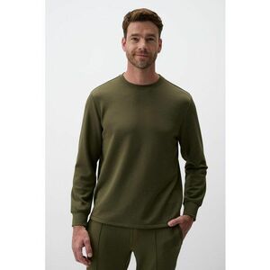Bluza de trening cu decolteu la baza gatului imagine