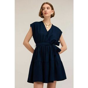 Rochie scurta cu decolteu in V imagine