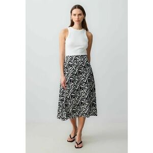 Fusta midi cu model imagine