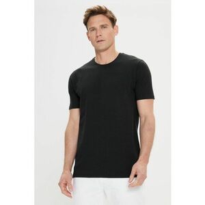 Tricou uni cu decolteu la baza gatului imagine
