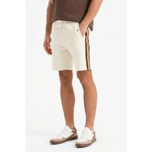 Pantaloni scurti din amestec de bumbac cu buzunare oblice imagine