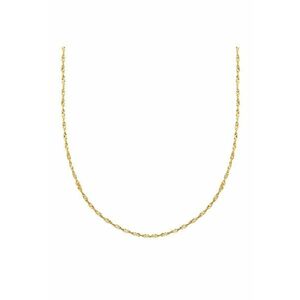 Colier de otel inoxidabil placat cu aur de 14k imagine