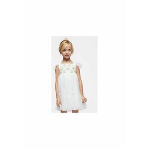 Rochie fete - 013744 - Ecru - Poliester - imagine