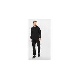 Pantaloni sport barbati - 303578152 - Bumbac - Negru imagine