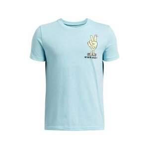 Tricou din amestec de bumbac cu logo imagine