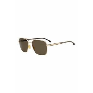 Ochelari de soare aviator cu detaliu cu logo discret imagine