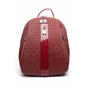 Rucsac din piele ecologica cu model monograma imagine