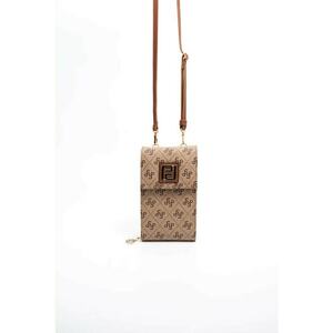 Geanta crossbody din piele ecologica cu model logo imagine
