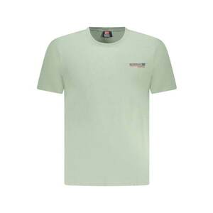 Tricou barbati din bumbac cu logo text - regular fit imagine
