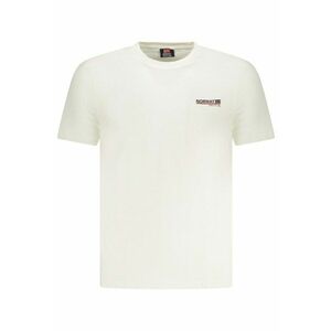 Tricou barbati din bumbac cu logo text - regular fit imagine