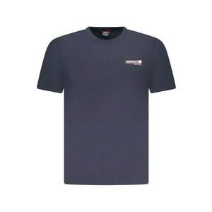 Tricou barbati din bumbac cu logo text - regular fit imagine