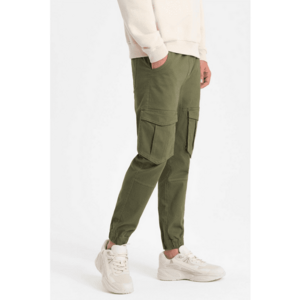 Pantaloni de trening cu doua buzunare oblice imagine