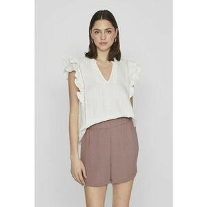 Bluza-tunica de bumbac cu volane imagine