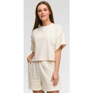 Bluza oversize cu maneci scurte - imagine