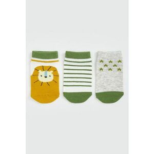 Set de sosete din amestec de bumbac cu model - 3 perechi imagine