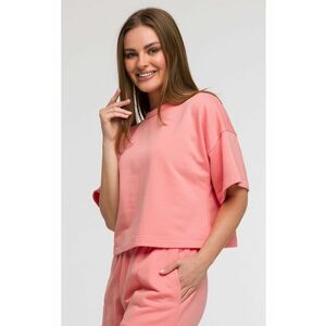 Bluza oversize cu maneci scurte - imagine