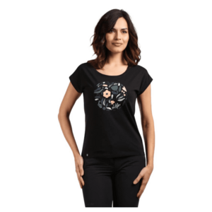 Tricou Roane - bumbac organic - negru imagine