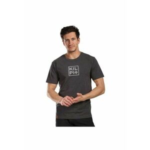 Tricou sport barbati Vibe - gri inchis - bumbac imagine