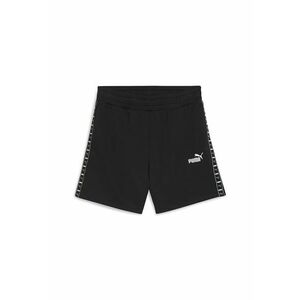 Pantaloni scurti din amestec de bumbac cu benzi laterale cu logo imagine