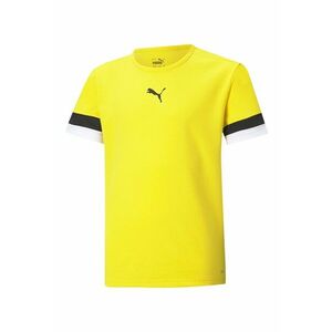 Tricou cu decolteu la baza gatului si imprimeu logo pentru fotbal imagine