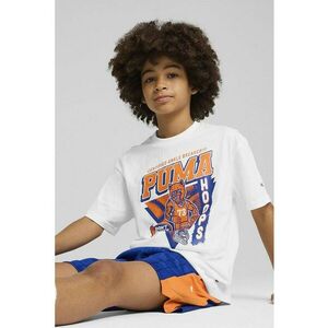 Tricou din bumbac cu imprimeu logo - pentru baschet imagine