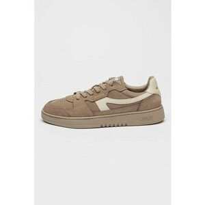 Pantofi sport low cut de piele intoarsa cu insertii textile imagine